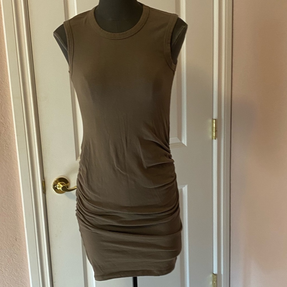 James perse ruched tank dress